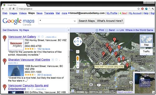 Những tính năng thú vị đi kèm với Google Map 7